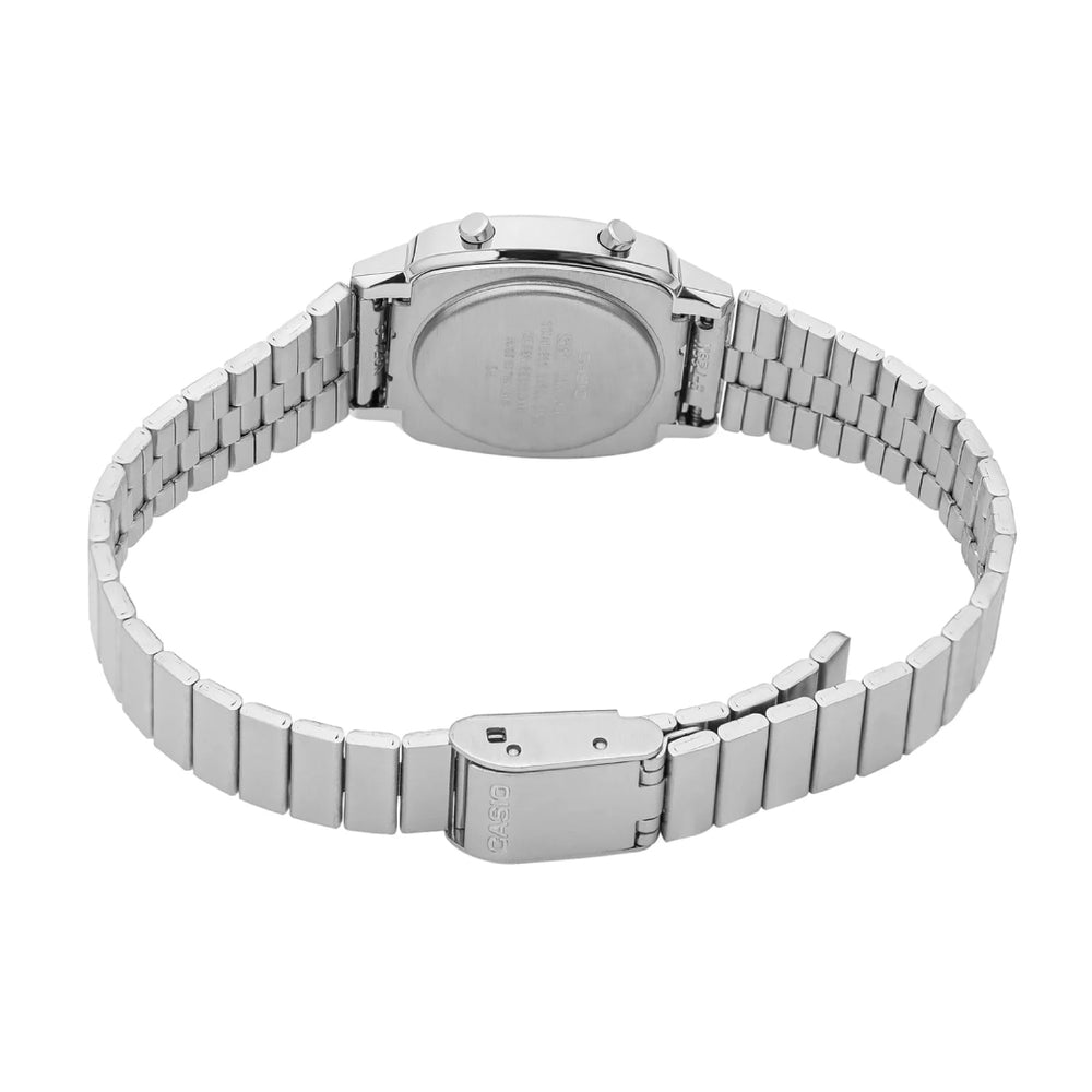 Reloj Casio LA670WA-7D Mujer Acero Plateado