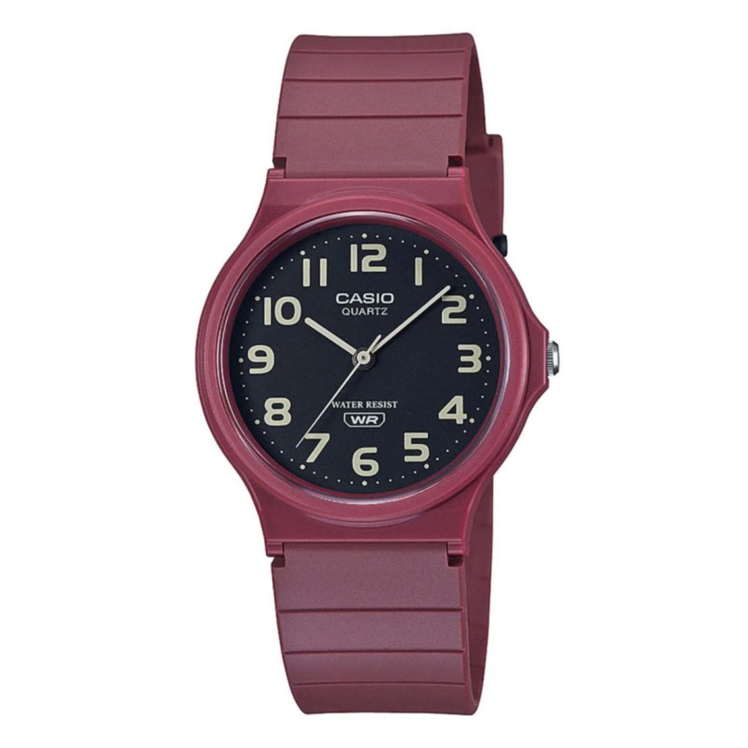 Reloj Casio MQ-24UC-4B Mujer Resina Carmesí | CAS-M-67