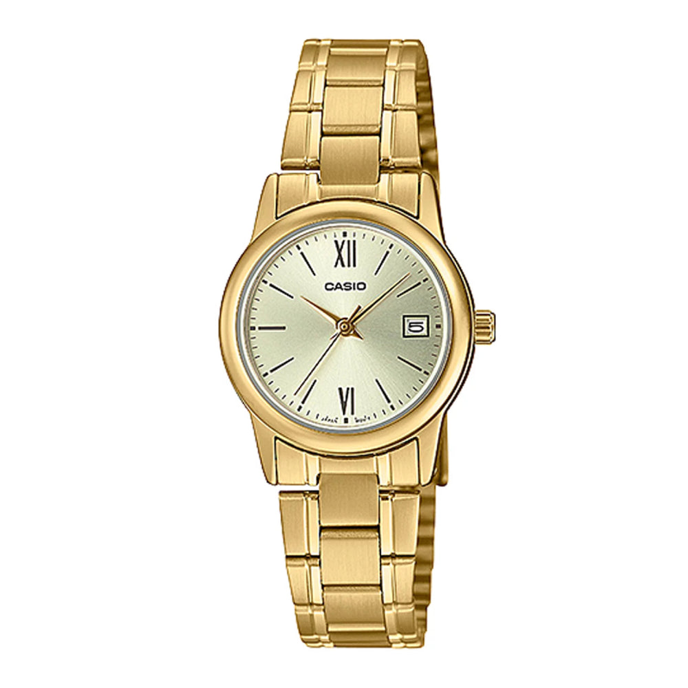 Reloj Casio LTP-V002G-9B Mujer Acero Dorado