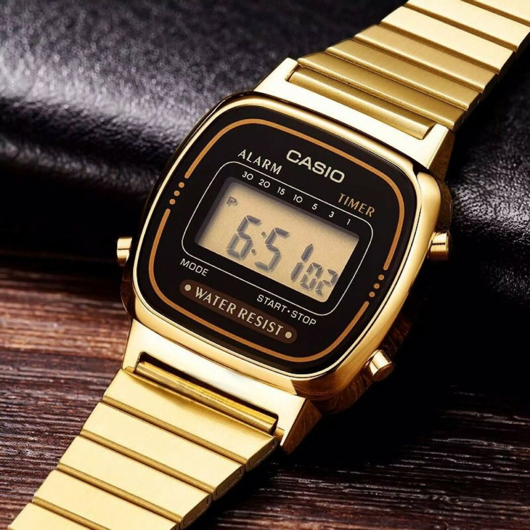 Relojes para Pareja: Casio A159WGEA-1 y LA670WGA-1 | PAR-3