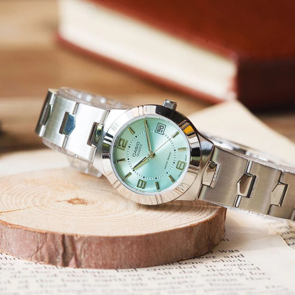 Reloj Casio LTP-1241D-3ADF Mujer Acero Plateado