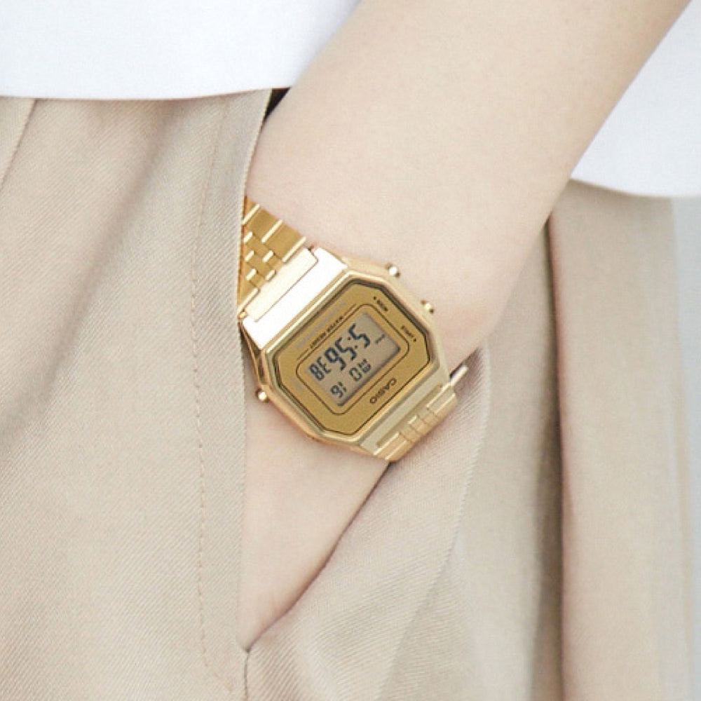 Reloj Casio LA680WGA-9DF Mujer Acero Dorado