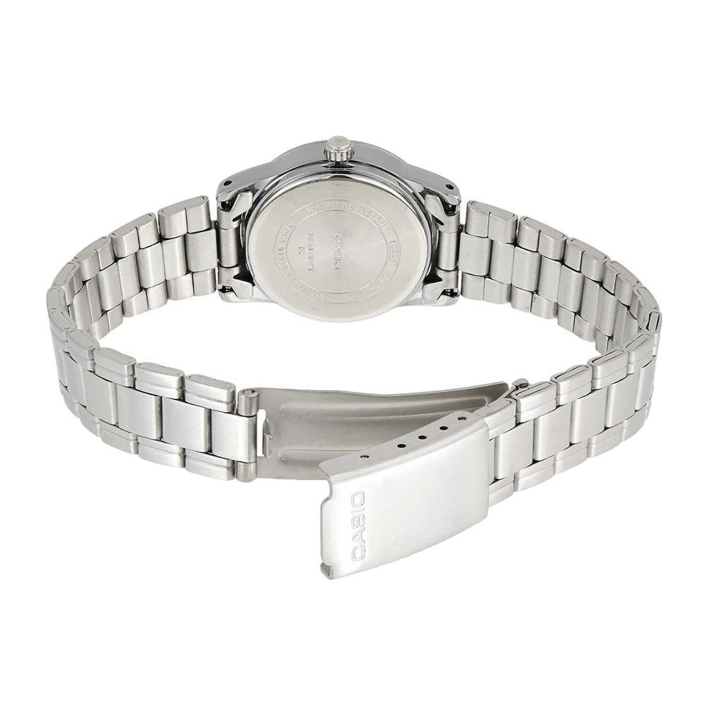 Reloj Casio LTP-V001D-7B Mujer Acero Plateado | CAS-M-76