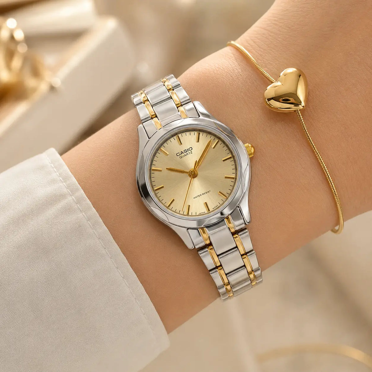 Reloj Casio LTP-1275SG-9ADF Mujer Acero Plateado