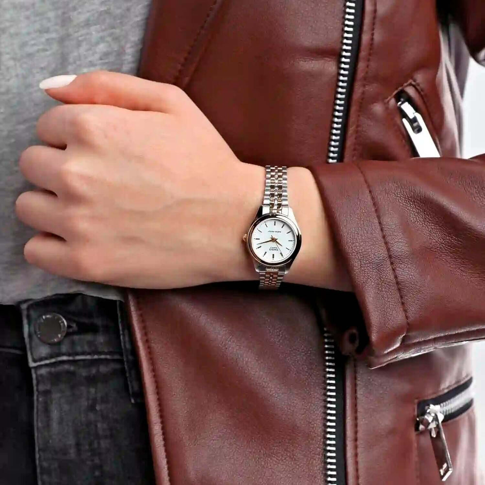 Reloj Casio LTP-1129G-7ARDF Mujer Acero Plateado