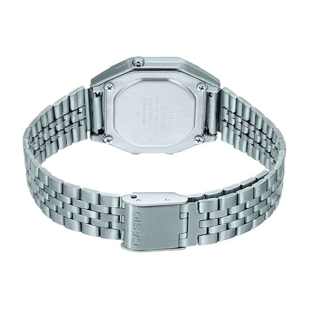 Reloj Casio LA680WA-2CDF Mujer Acero Plateado
