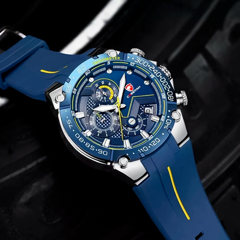 Reloj Cheetah Hombre Deportivo Azul | CHT-1