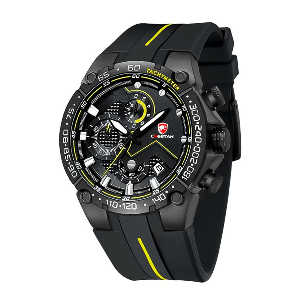 Reloj Cheetah CHT-2 Hombre Deportivo Negro