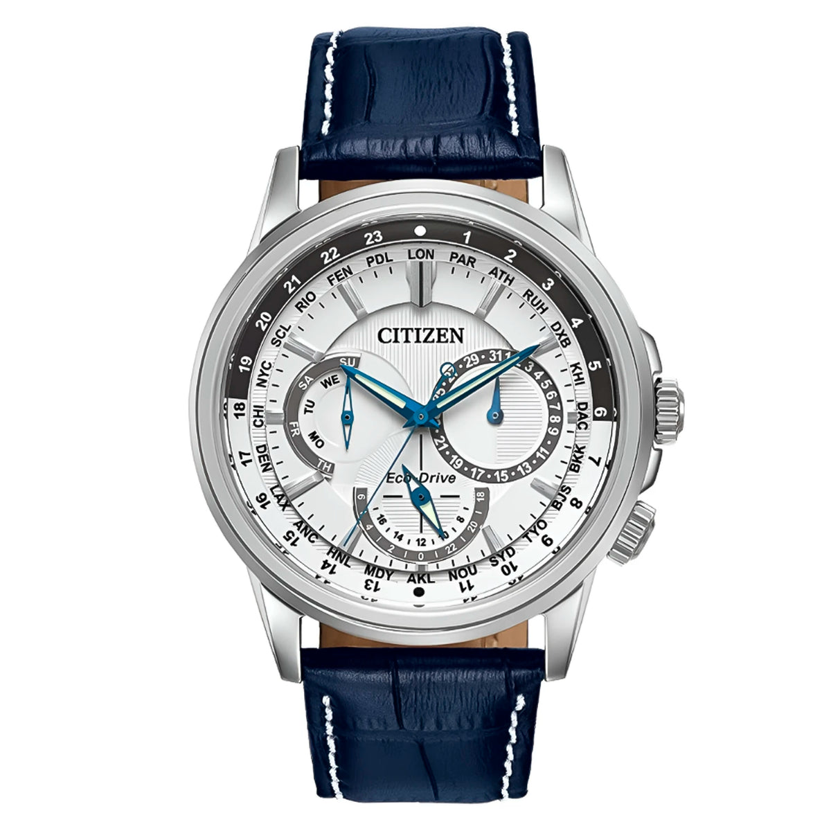 RELOJ CITIZEN AZUL CON BLANCO BU2020-02A CIT-4