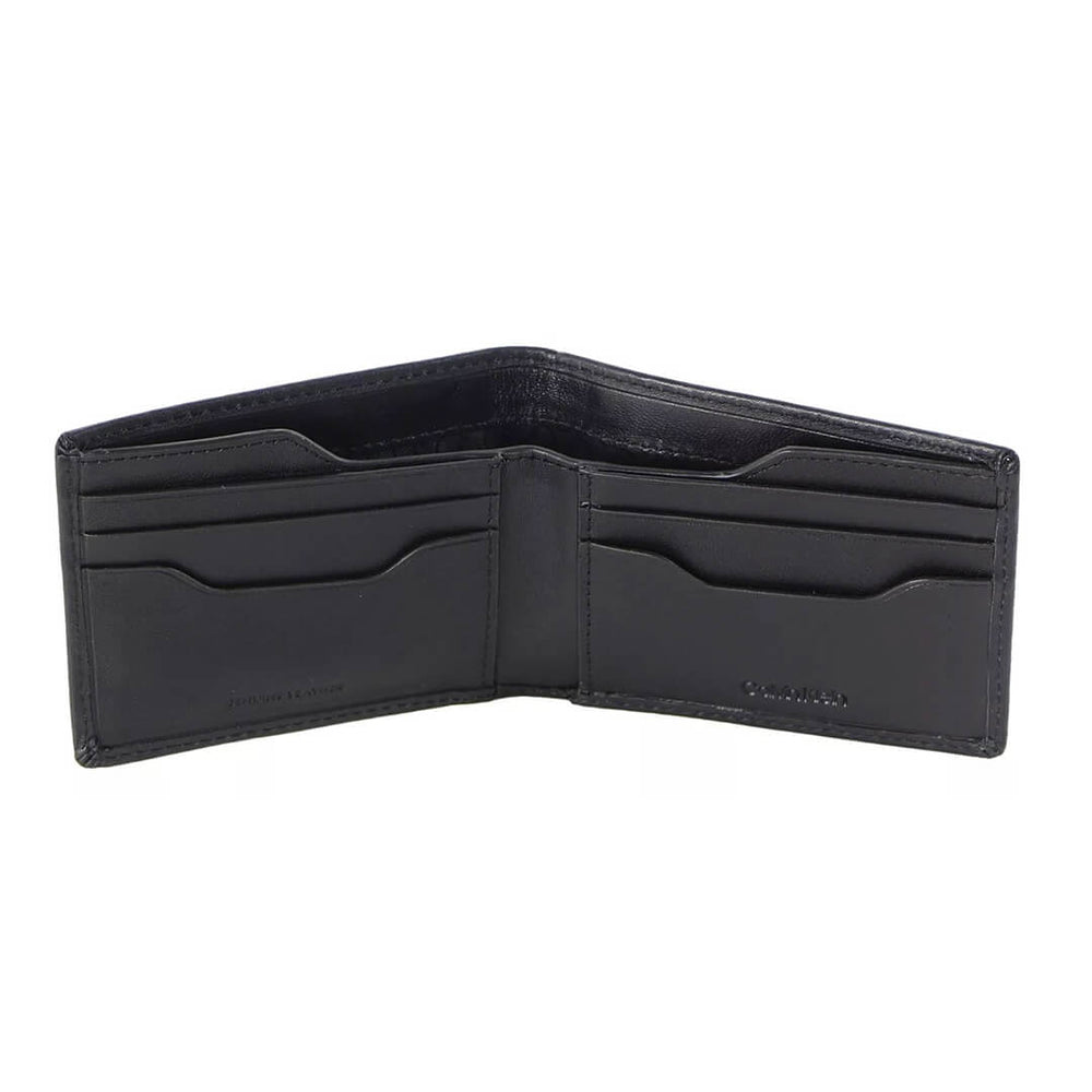 Combo Billetera Calvin Klein CK-1 + Cadena Plateado