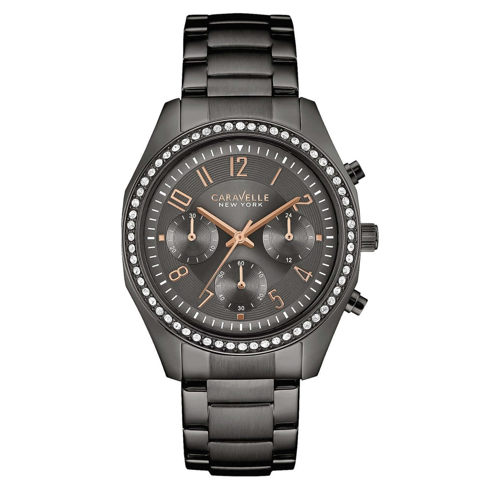 Reloj Caravelle 45L161 Mujer Acero Negro