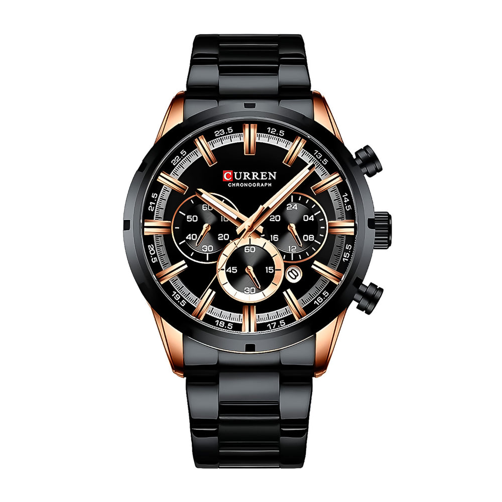 Reloj Curren CUR-24 Hombre Acero Negro