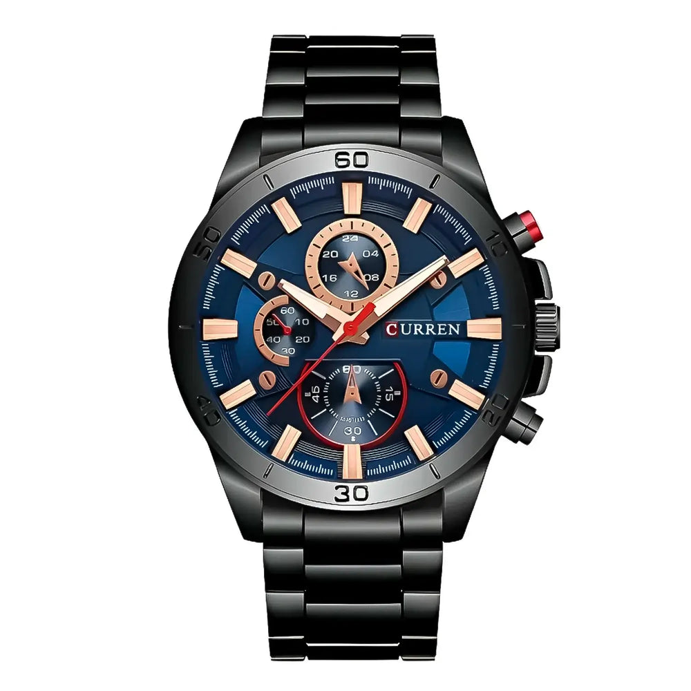 Reloj Curren CUR-36 Hombre Acero Negro