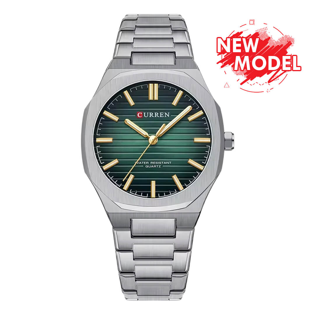 Reloj Curren CUR-60 Hombre Acero Plateado