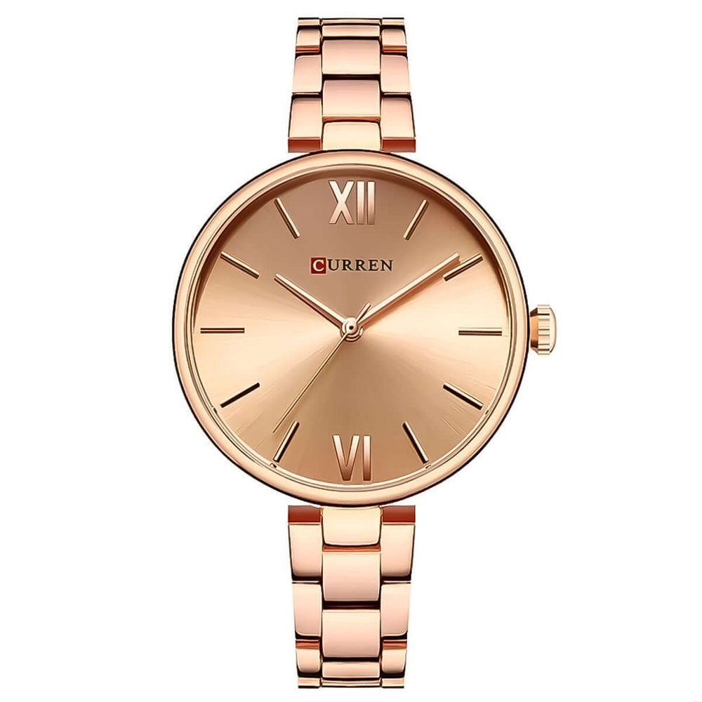 Reloj Curren CUR-M-6 Mujer Acero Oro Rosa