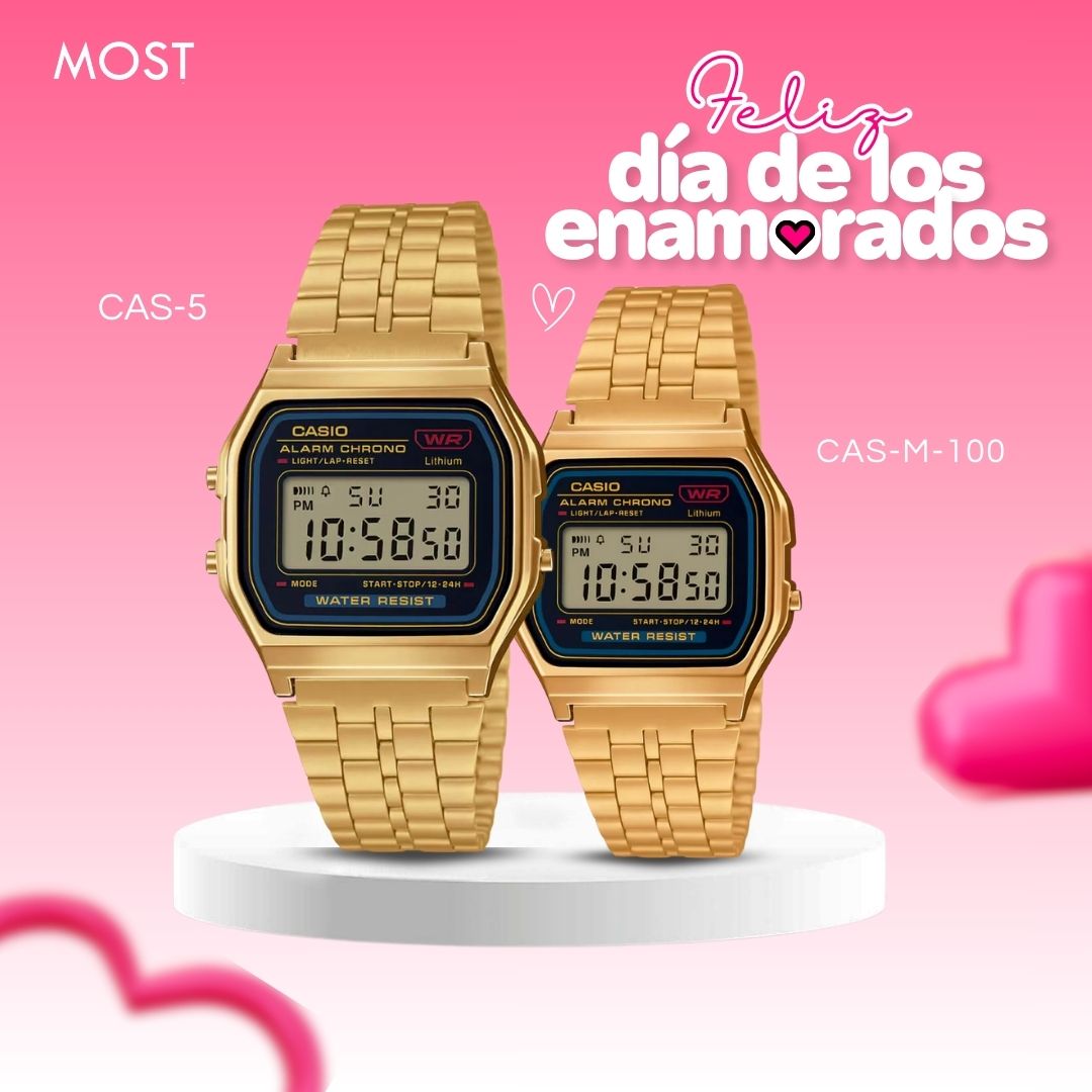 Relojes para Pareja: Casio A159WGEA-1DF