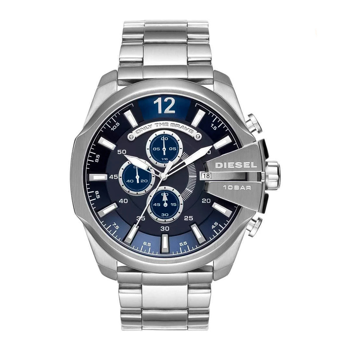 RELOJ DIESEL PLATEADO CON AZUL DZ4417 DIE-2