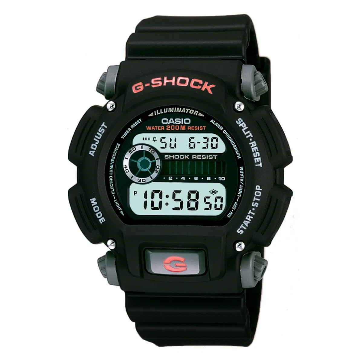 RELOJ G-SHOCK NEGRO DW-9052-1V G-SK-112