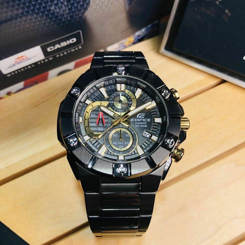 RELOJ EDIFICE ACERO NEGRO G-S-110