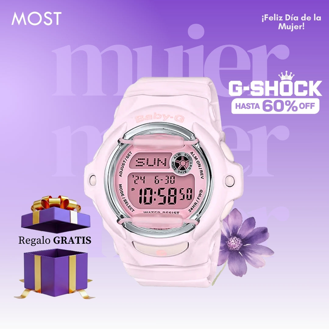 Reloj Baby-G BG-169M-4DR Mujer Resina Rosado