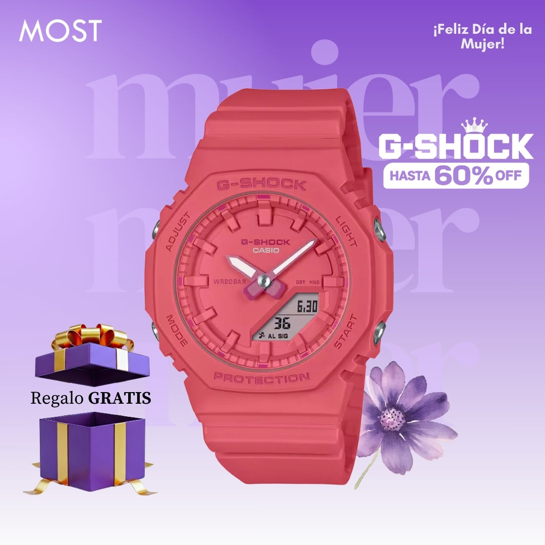 Reloj G-Shock GMA-P2100-4A Mujer Deportivo Rosa