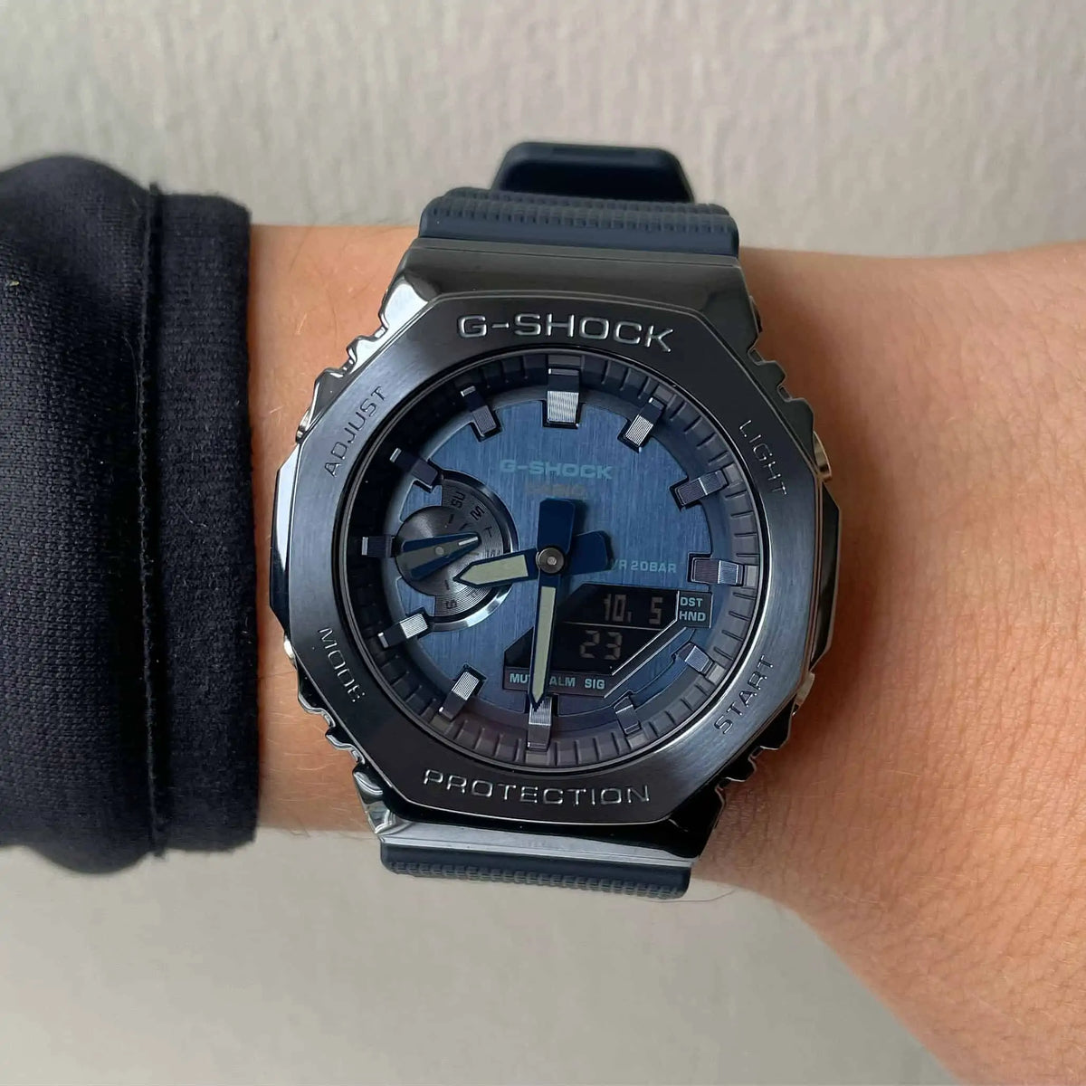 RELOJ G-SHOCK OCTAGONAL STEEL AZUL G-S-146