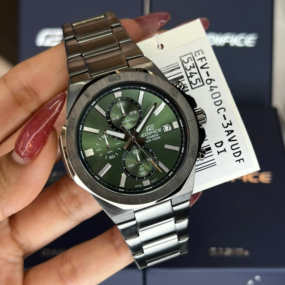 Reloj Edifice EFV-640DC-3A Hombre Cronógrafo | EDF-63