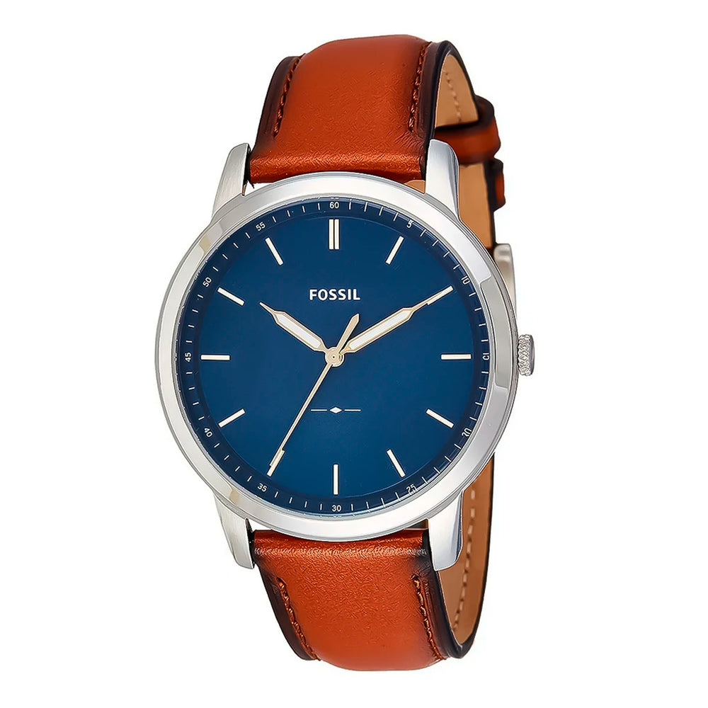 Reloj Fossil Minimalist Slim FS5304 Hombre Cuero Marrón