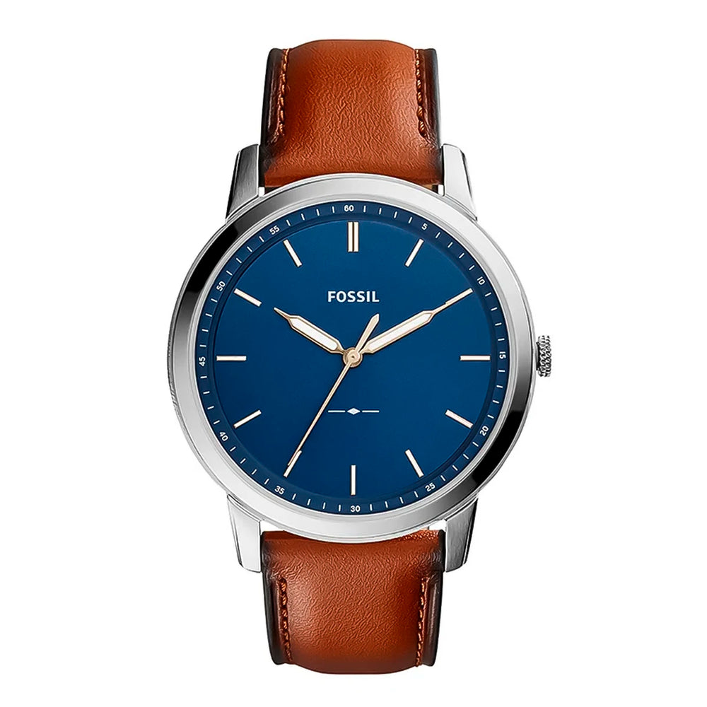 Reloj Fossil Minimalist Slim FS5304 Hombre Cuero Marrón