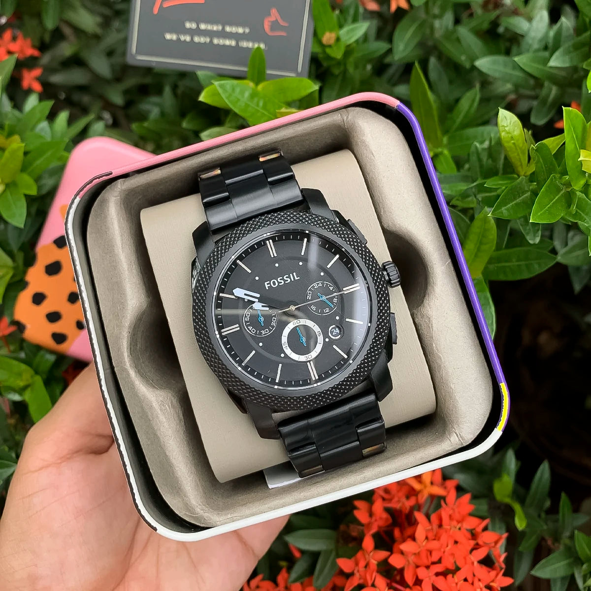 RELOJ FOSSIL ACERO NEGRO FS45521E FOS-15