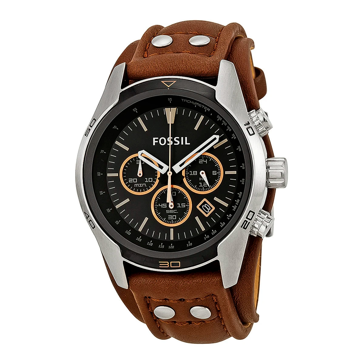 Reloj Fossil Coachman CH2891 Hombre Cuero Marrón