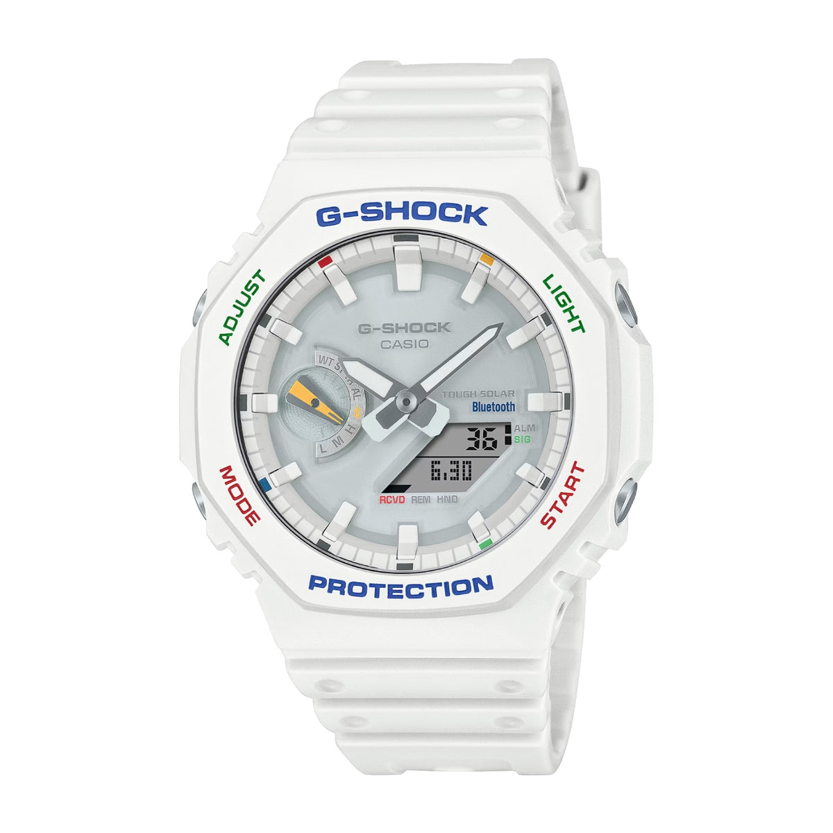 RELOJ G-SHOCK BLANCO G-S-252