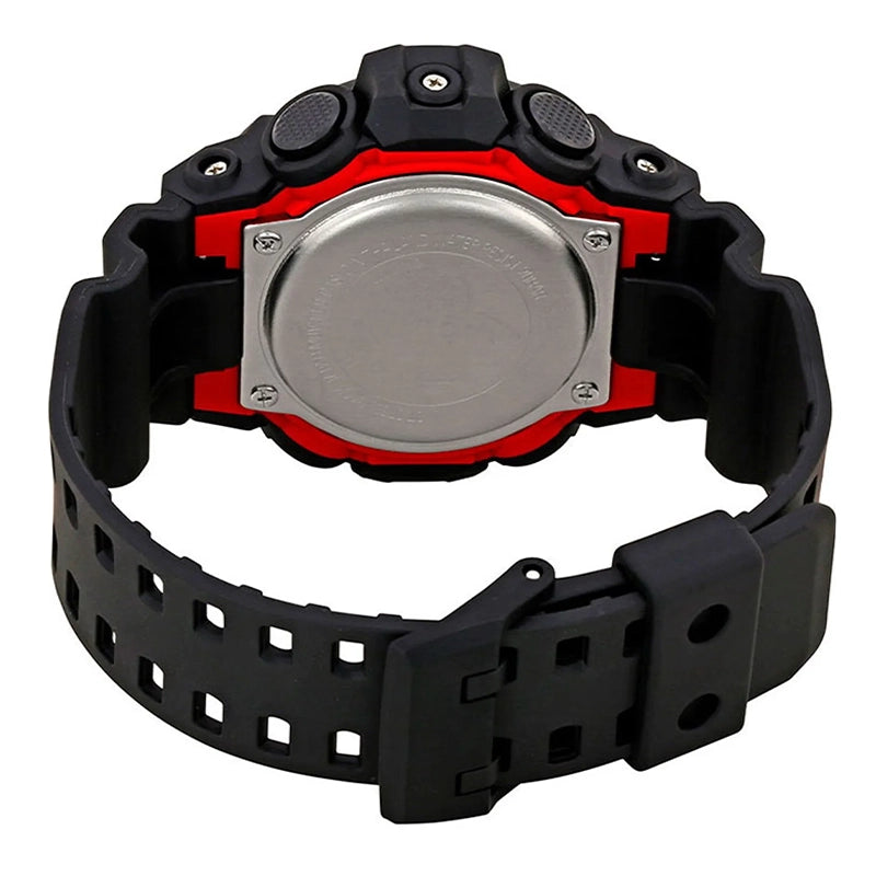 RELOJ G-SHOCK NEGRO Y ROJO G-S-266