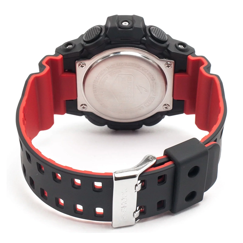 RELOJ G-SHOCK NEGRO Y ROJO G-S-267