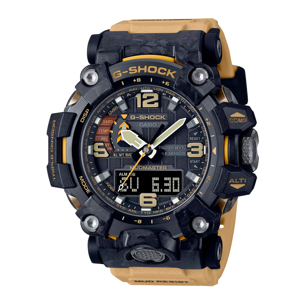 RELOJ G-SHOCK MUDMASTER BEIGE G-S-274