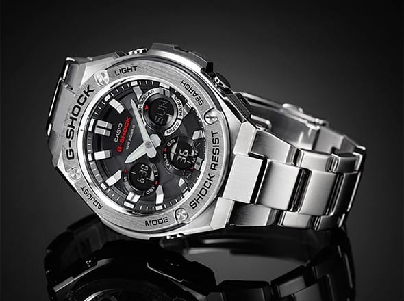 RELOJ G-SHOCK STEEL ACERO G-S-81