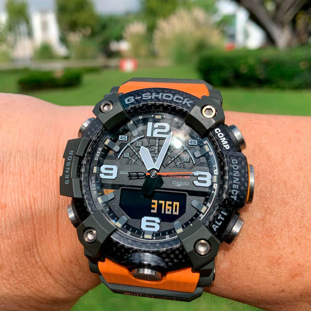 Reloj G-Shock Mudmaster GGB-100-1A9  Hombre Naranja