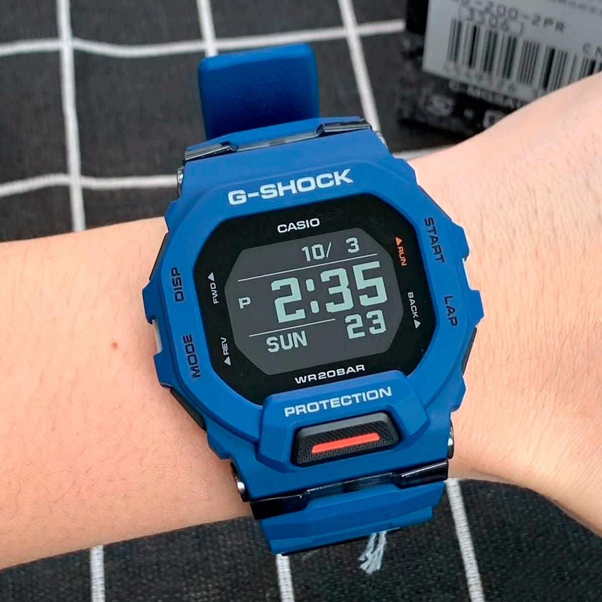 RELOJ G-SHOCK AZUL CON NEGRO GBD-200-2DR G-SK-103