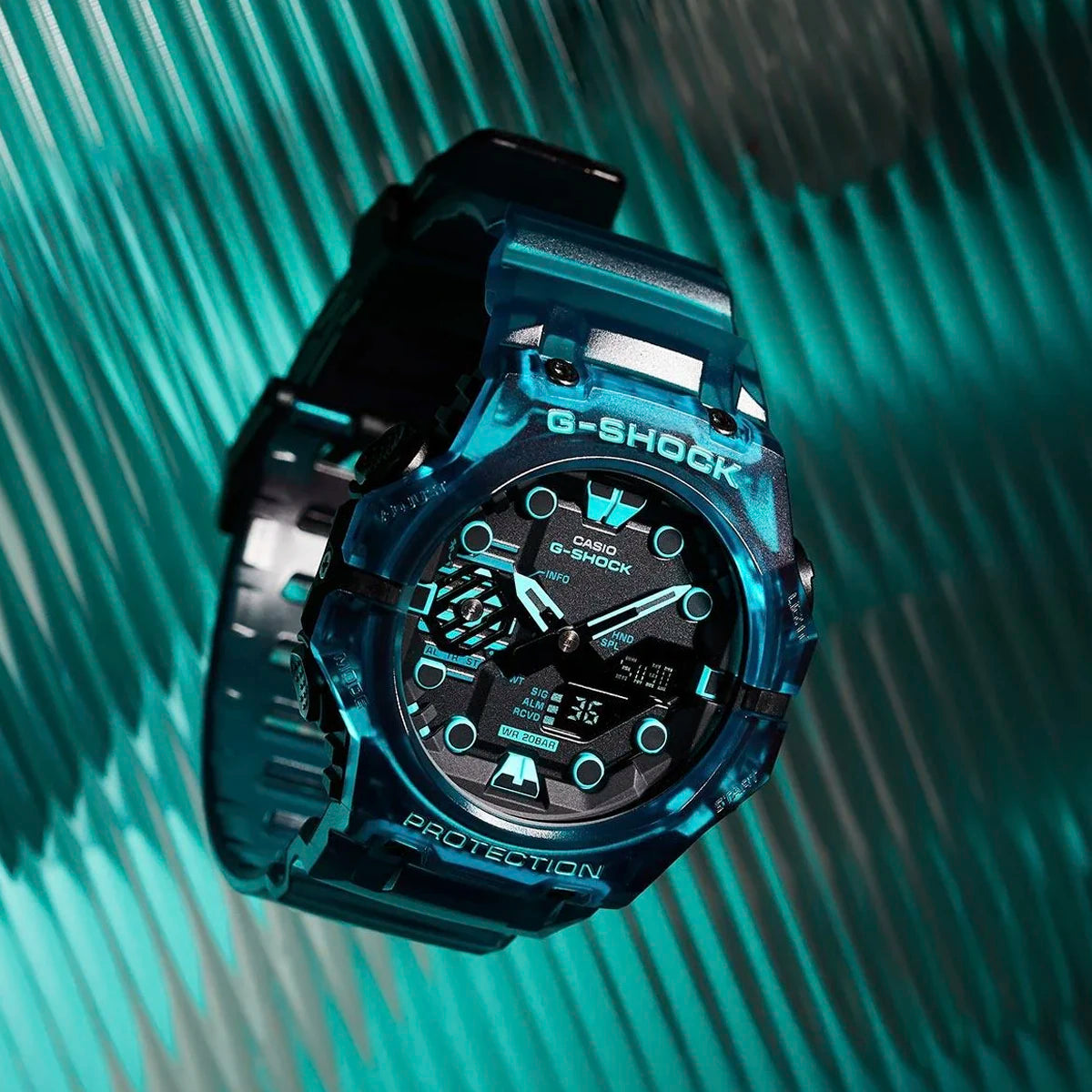 RELOJ G-SHOCK VERDE TRANSLÚCIDO GA-B001G-2A G-SK-110