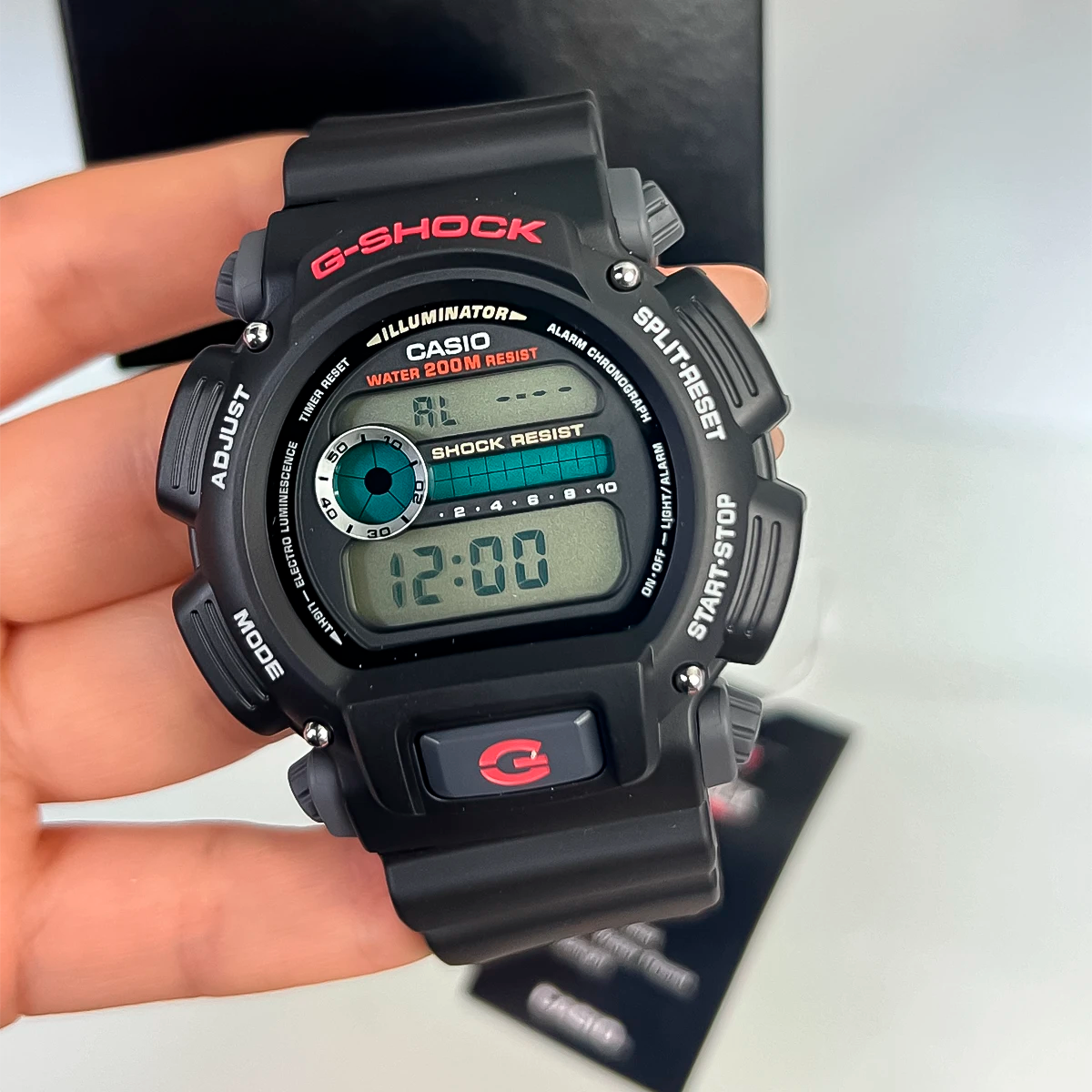 RELOJ G-SHOCK NEGRO DW-9052-1V G-SK-112