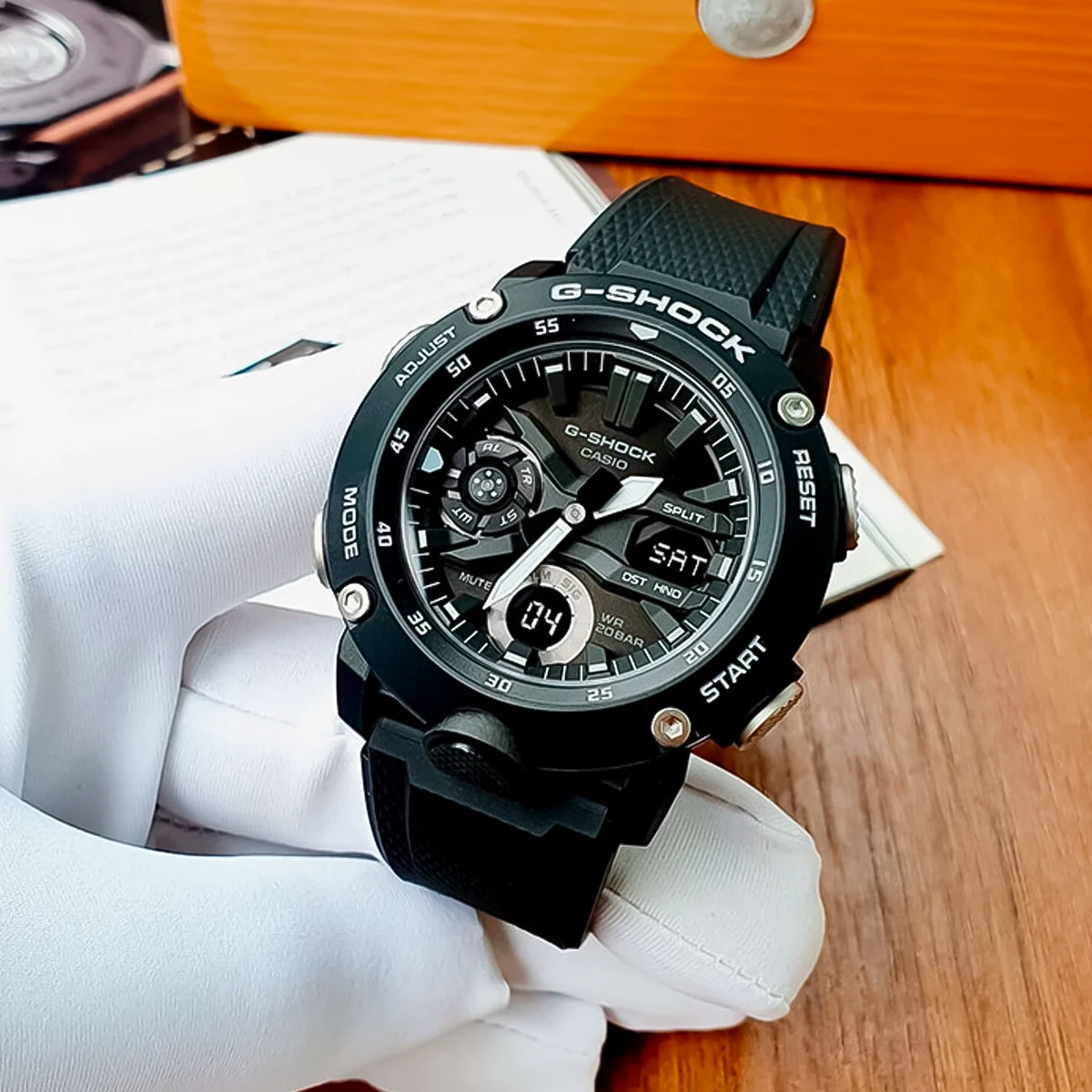 RELOJ G-SHOCK NEGRO GA-2000S G-SK-115