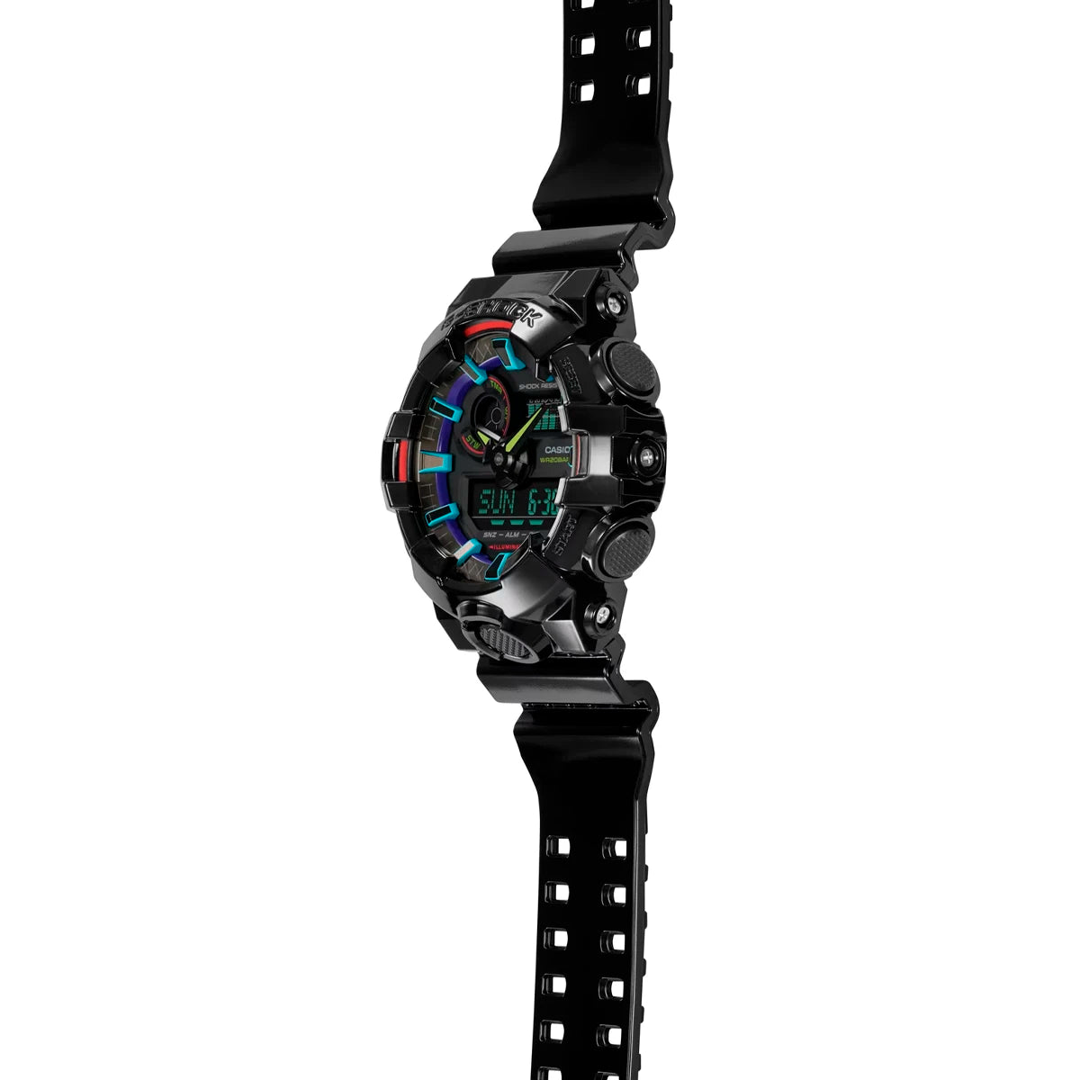 RELOJ G-SHOCK NEGRO GA-700RGB-1A G-SK-117