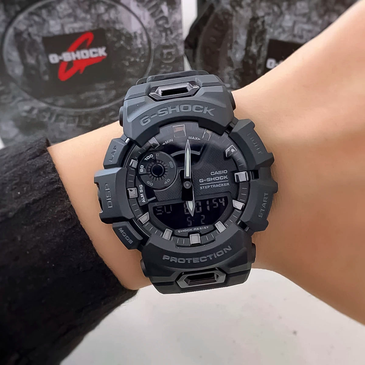 RELOJ G-SHOCK NEGRO GBA900-1A G-SK-118