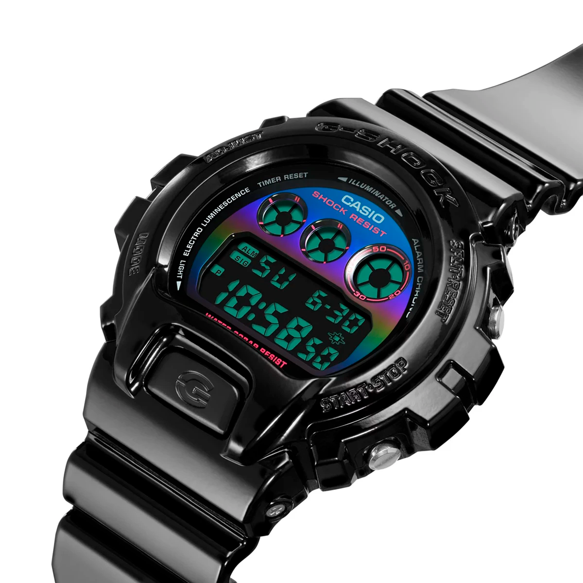 RELOJ G-SHOCK NEGRO DW-6900RGB-1 G-SK-119