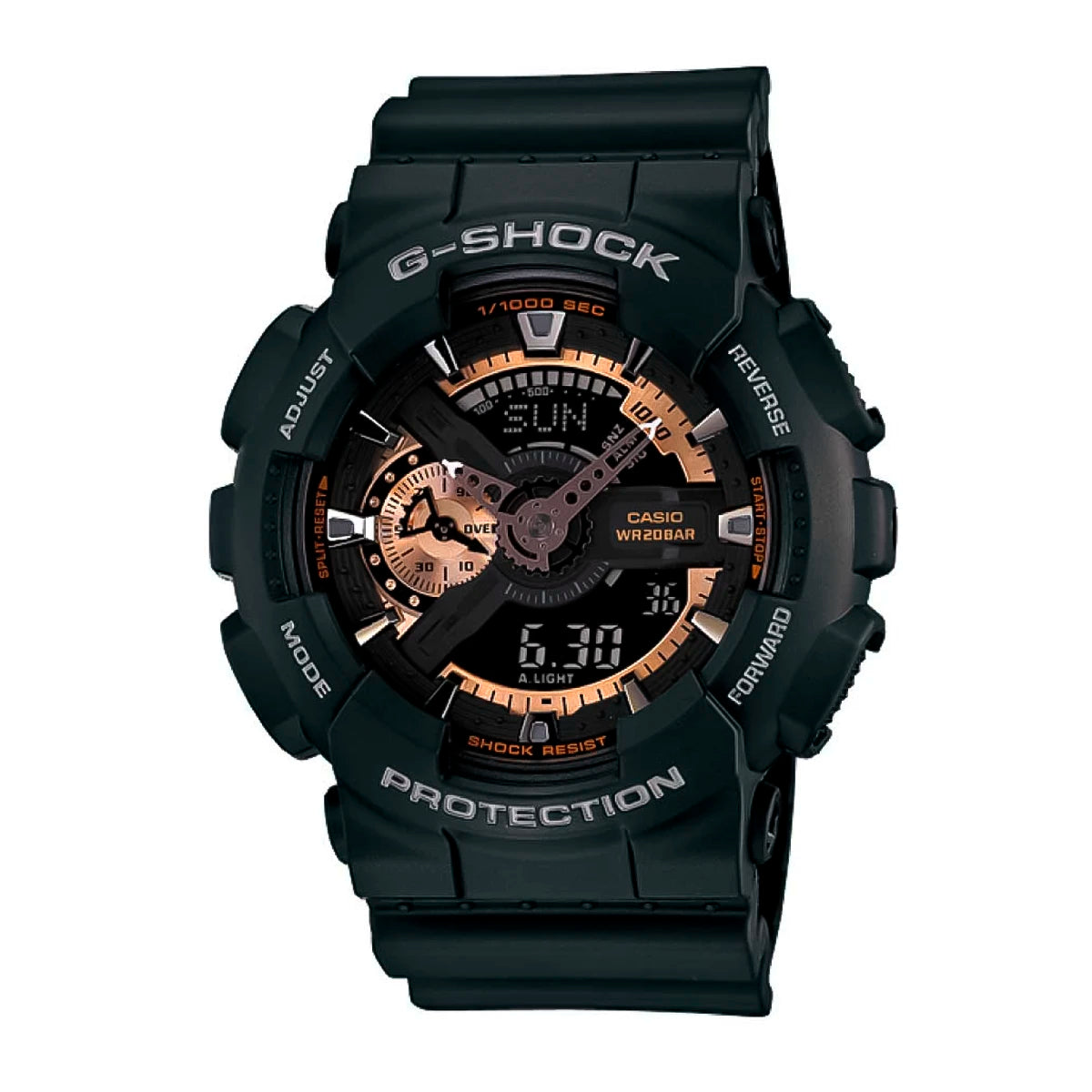 RELOJ G-SHOCK NEGRO GA-110RG-1A G-SK-121