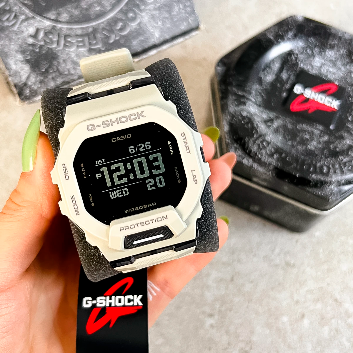 RELOJ G-SHOCK GRIS GBD-200UU-9 G-SK-126