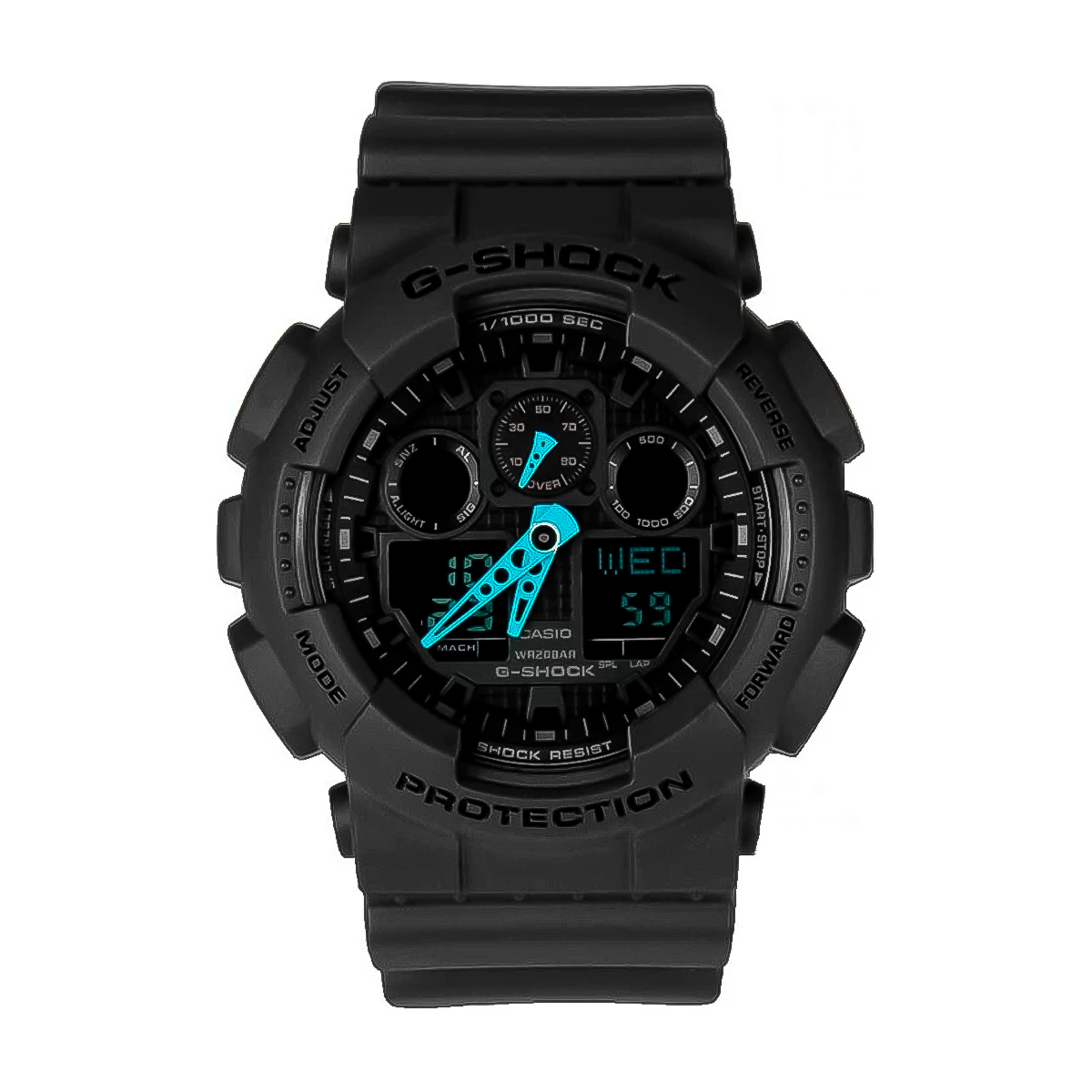 RELOJ G-SHOCK NEGRO GA-100C-8A G-SK-127