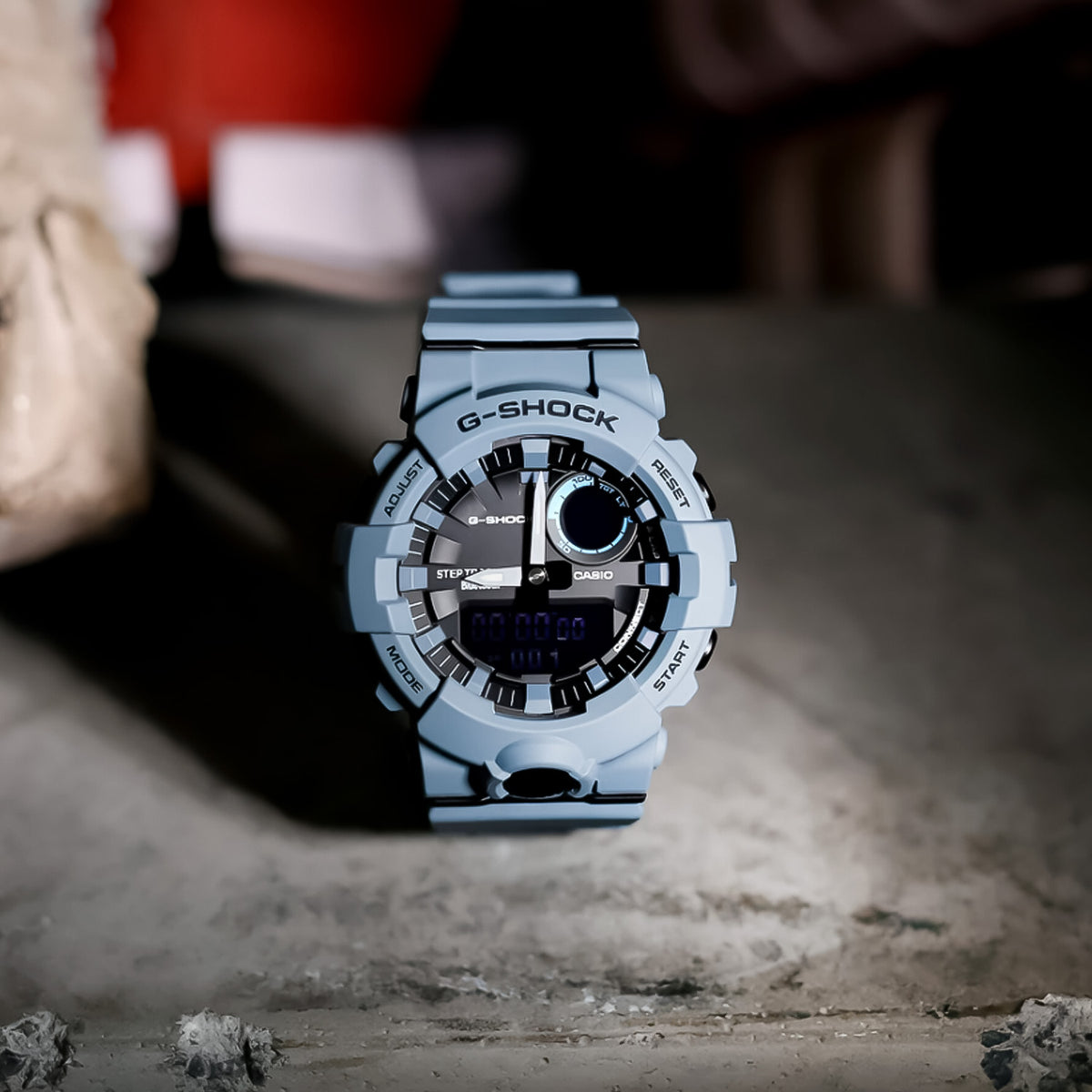 RELOJ G-SHOCK GRIS GBA-800UC-2A G-SK-128