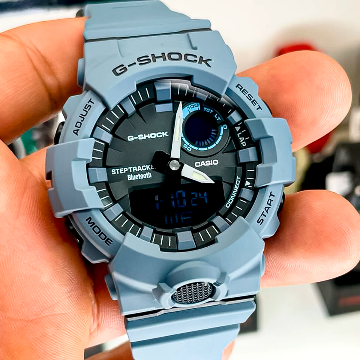 RELOJ G-SHOCK GRIS GBA-800UC-2A G-SK-128