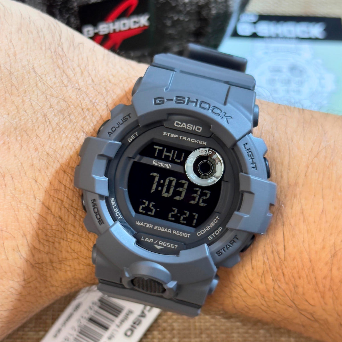 RELOJ G-SHOCK NEGRO GBD800UC-8 G-SK-131